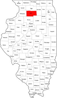 Lee County Map